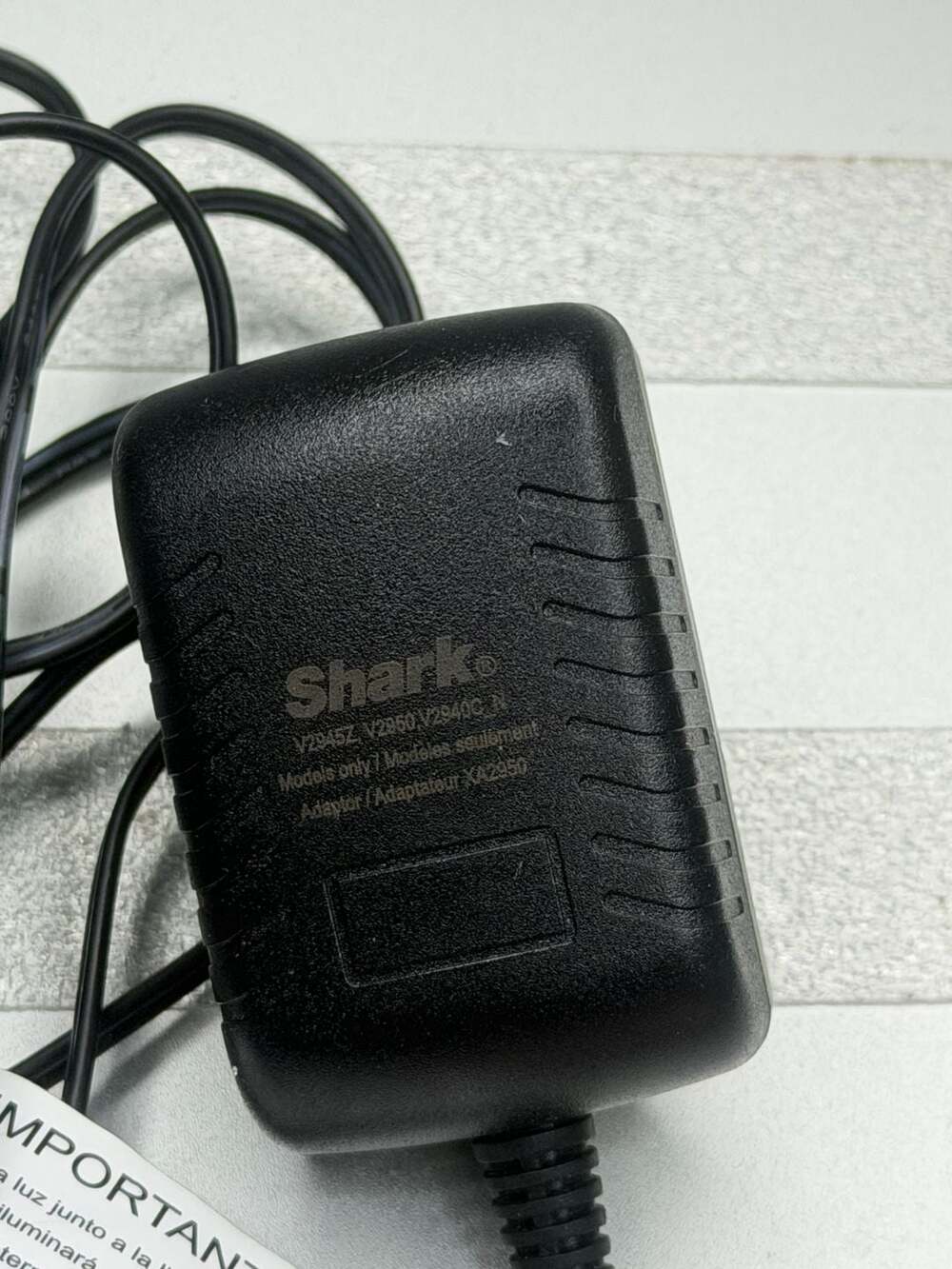 Shark XA2950 Power Adapter Charger for V2945Z V2950 V2940C